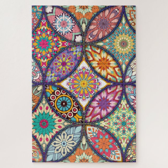 Mandala Motif - Puzzle (Vertical)