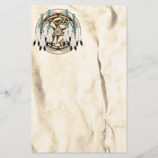 Mandala Native American Stationery