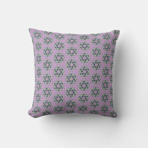 Mandala Nature's Embrace Throw Pillow