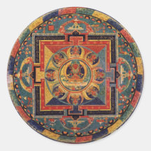Mandala of Amitayus. 19th century Tibetan school