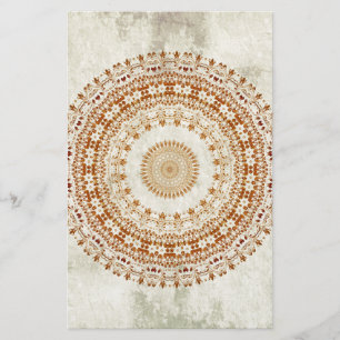 Mandala of Desire in Golden Yellow