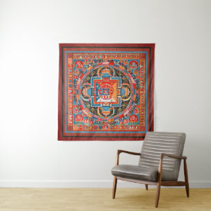 Mandala of Jnanadakini Tapestry