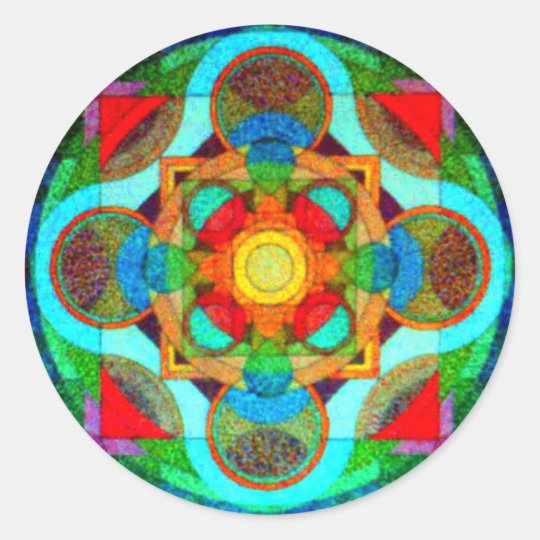 Mandala of Positive Energy Sticker