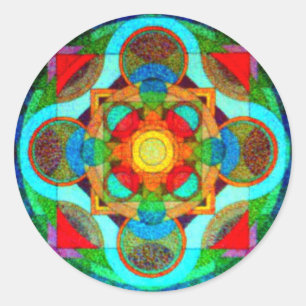 Mandala of Positive Energy Sticker