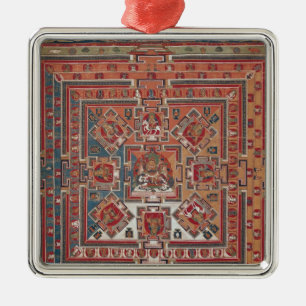 Mandala of Vaishravana Metal Ornament