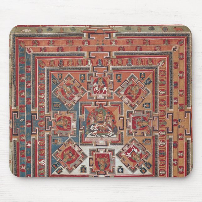 Mandala of Vaishravana Mouse Pad (Front)