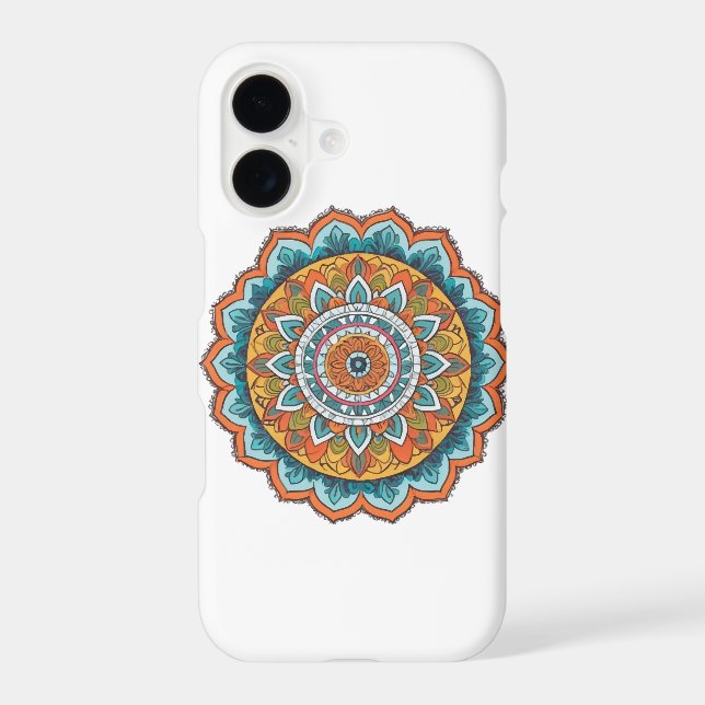 mandala of various colours (Back)