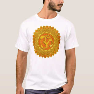 MANDALA OM - orange T-Shirt