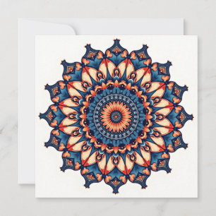 Mandala on white