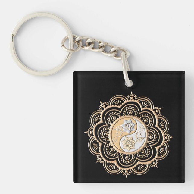 Mandala or et argent (Devant)
