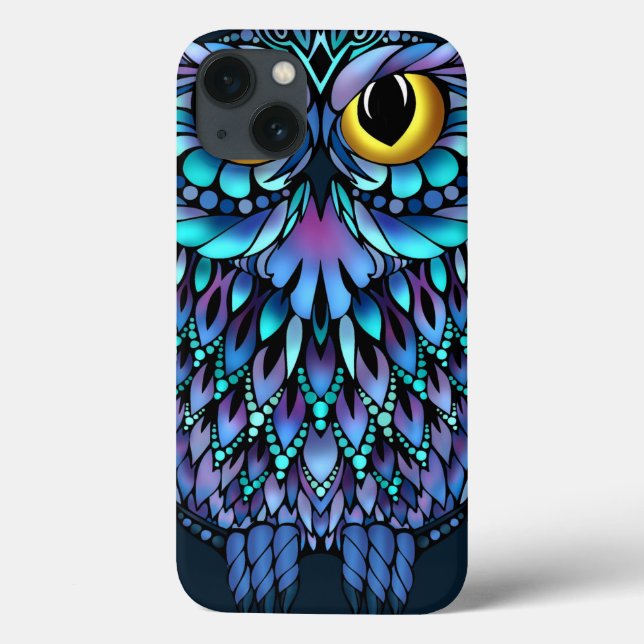 Mandala Owl iphone Case (Back)