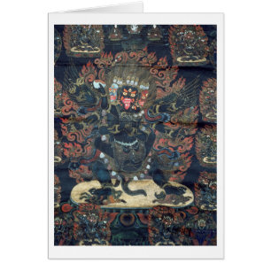 Mandala (painted parchment)