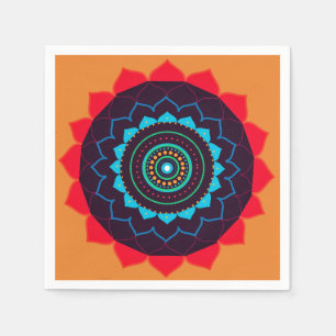 Mandala Paper Napkin