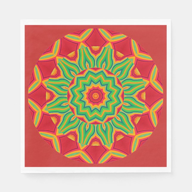 Mandala Paper Napkin (Front)