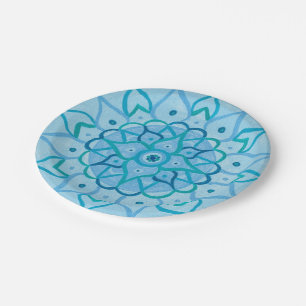 Mandala Paper Plates