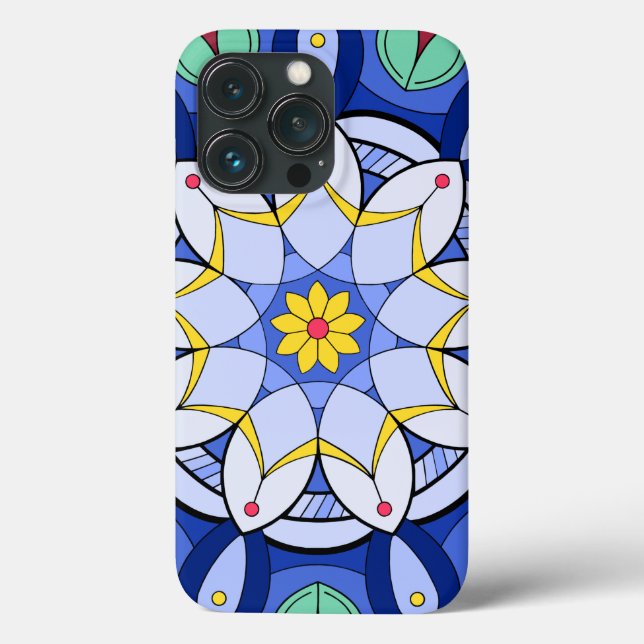 Mandala Pattern 01 Case-Mate iPhone Case (Back)