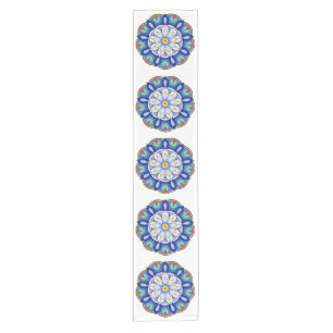 Mandala Pattern 01 Short Table Runner