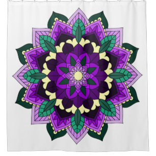 Mandala Pattern 02 in purple