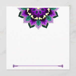 Mandala Pattern 02 in purple Program