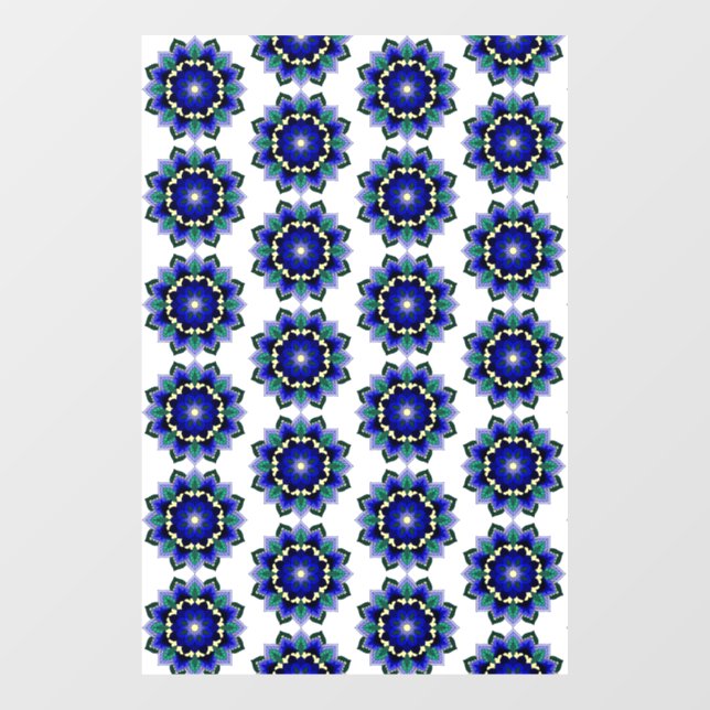 Mandala Pattern 02 Window Cling (Sheet)