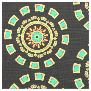 Mandala Pattern 110714(016) Fabric