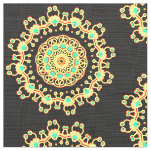 Mandala Pattern 110714(017) Fabric