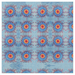 Mandala Pattern Combed Cotton (56" width) Fabric