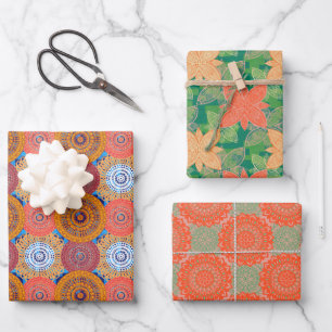 Mandala Pattern designs Wrapping Paper Sheet