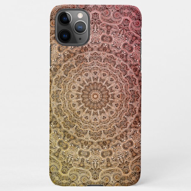 Mandala pattern iPhone case (Back)
