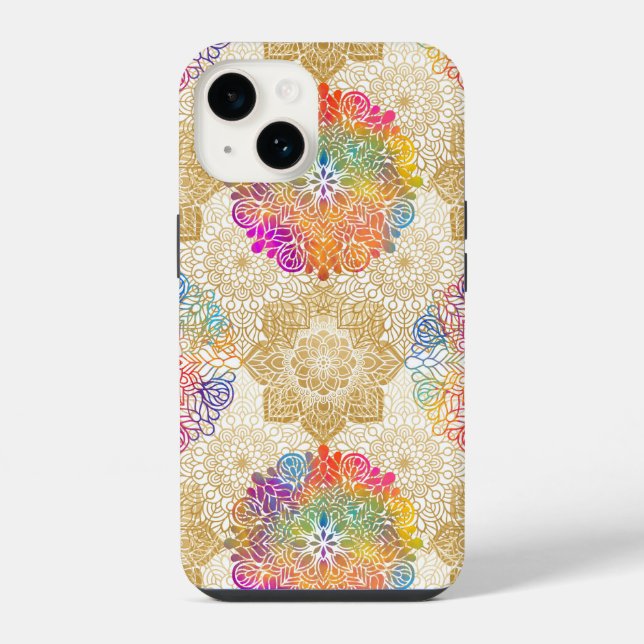 Mandala Pattern iPhone Case (Back)