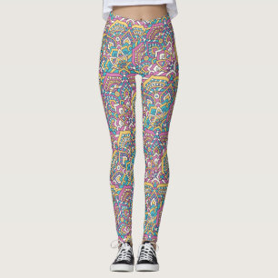 Mandala Pattern Leggings