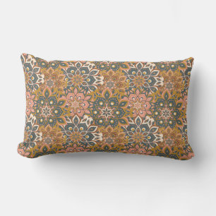 Mandala Pattern Lumbar Pillow