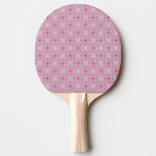Mandala Pattern Ping Pong Paddle (Front)