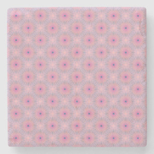 Mandala Pattern Stone Coaster