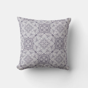 Mandala Pattern Throw Pillow