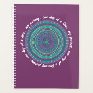 Mandala Planner hebdomadaire/mensuel
