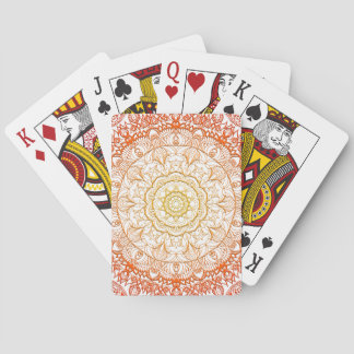 Mandala  playing cards