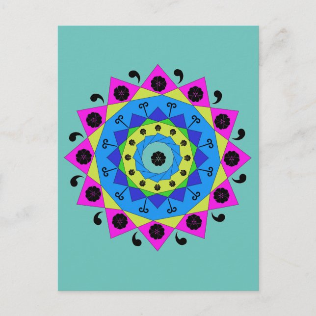 Mandala Postcard (Front)