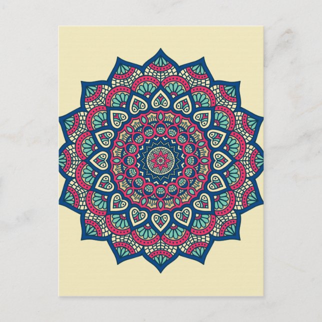 Mandala Postcard (Front)
