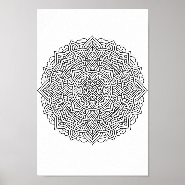 Mandala poster  (Front)
