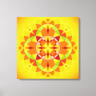 Mandala Prana Canvas Print
