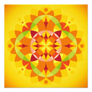 Mandala Prana Photo Print