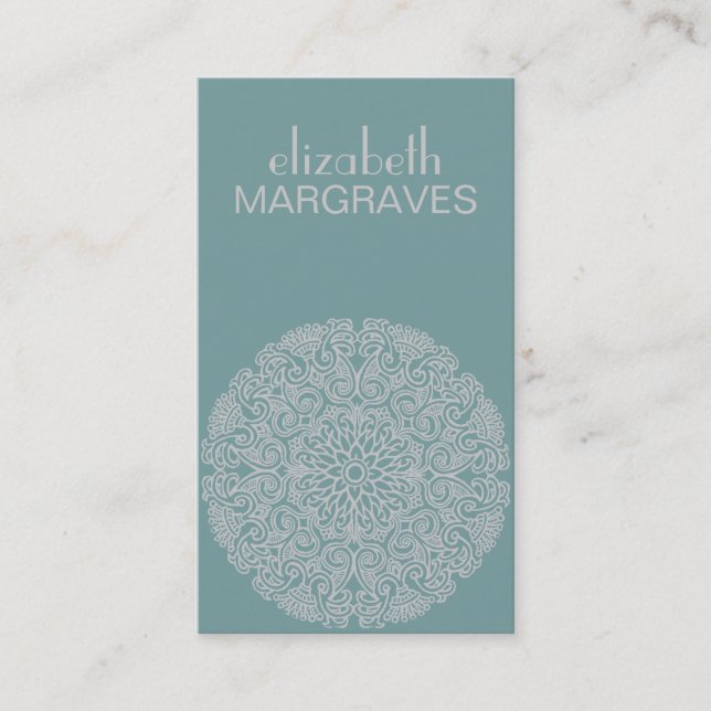 Mandala Profile Card (Front)