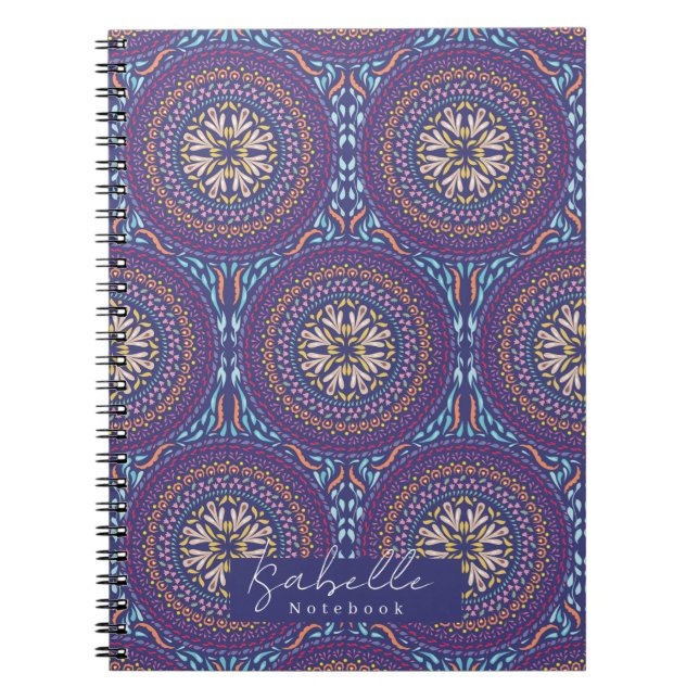 Mandala Purple Notebook (Front)