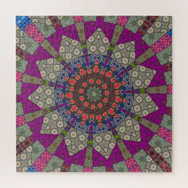 Mandala Puzzle (Vertical)