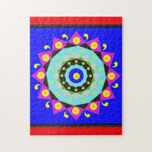 Mandala : Puzzle décoratif