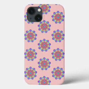 Mandala rose Motif Boho iPhone / coque ipad