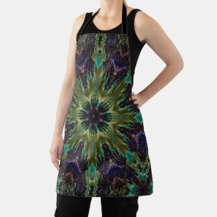 Mandala Rosette Retro Hippie Boho Chic Bohemian Apron