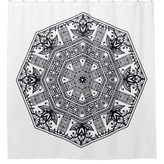 Mandala Round Ornament (Front)