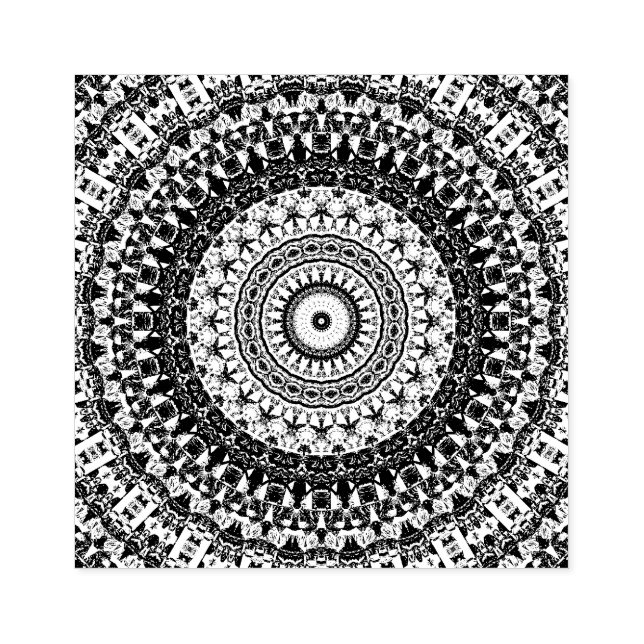 Mandala Rubber Stamp (Imprint)